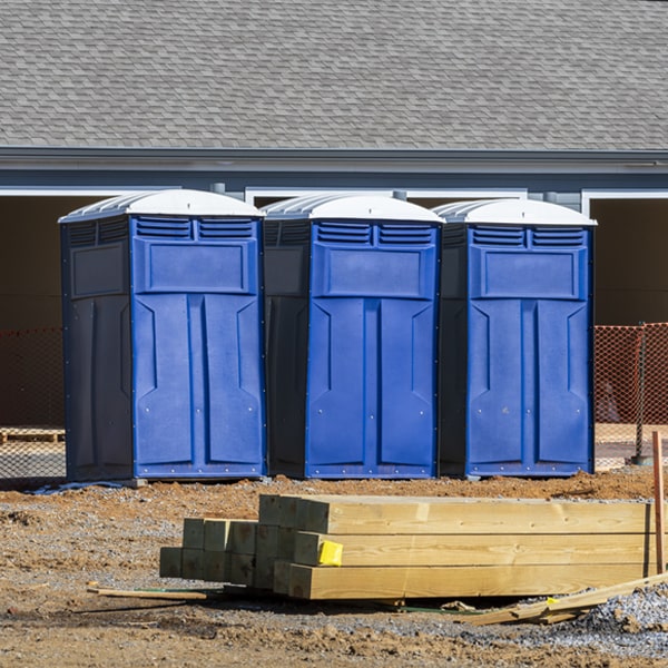 can i customize the exterior of the portable toilets with my event logo or branding in Carmine Texas